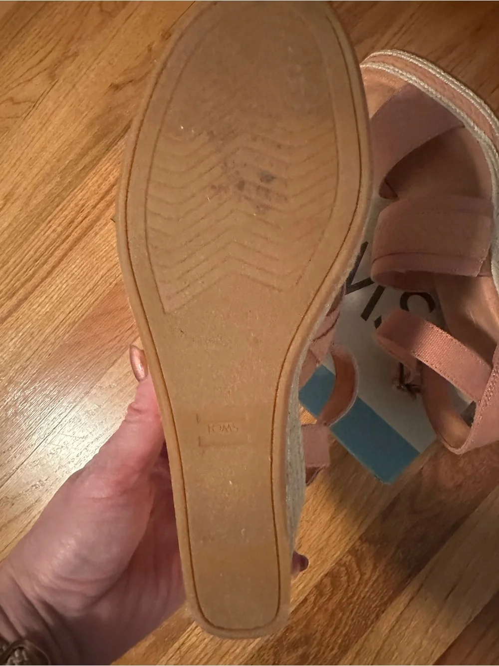 Women's TOMS  Espadrille Wedge Sandals